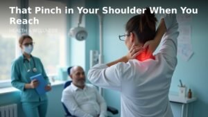 Read more about the article That Pinch in Your Shoulder When You Reach Up? Here’s What It Could Mean.